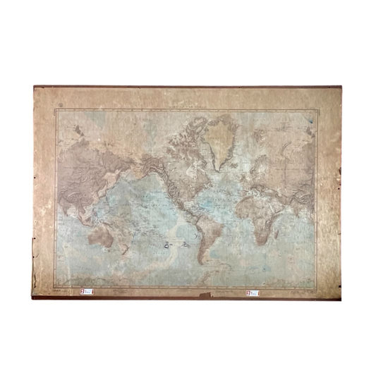 Arte sin Vidrio  ANONIMO  Estilo Cartografia Obra 95 cm X 140 cm