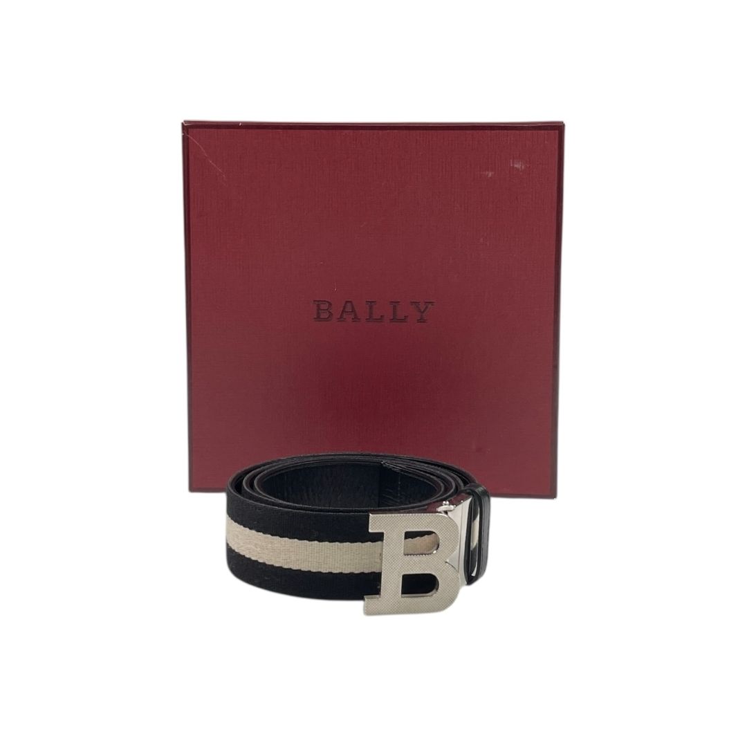 Cinturon Otro  BALLY  Color Varios Blanco Y Negro Medida 105cm