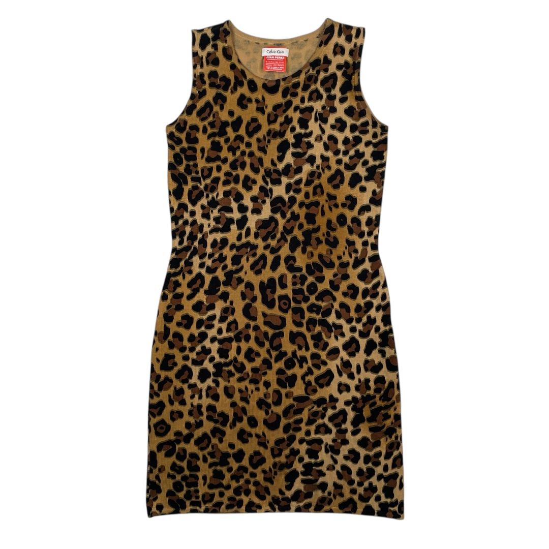 Vestido Sin Manga  CALVIN KLEIN  Varios  Animal Print Talle M