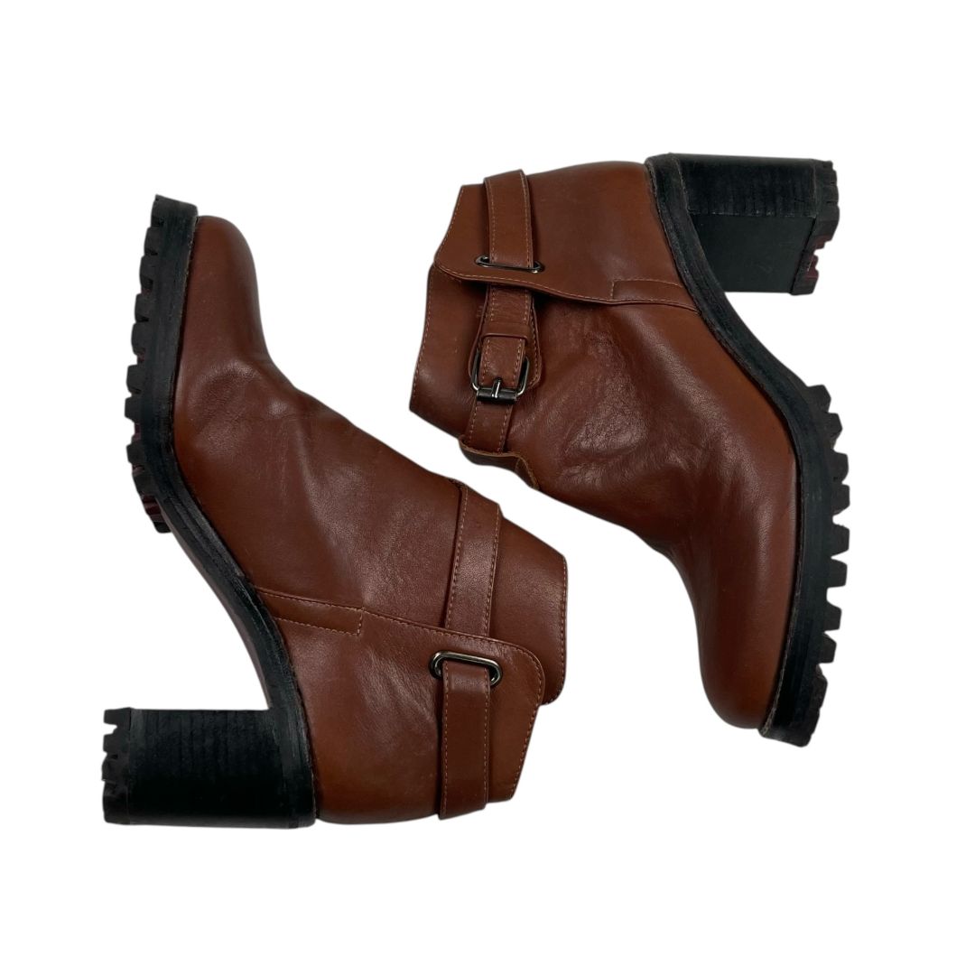 Bota Corta  PRUNE  Color Marron Talle 37