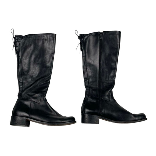 Bota Larga  SIN MARCA  Color Negro Talle 8