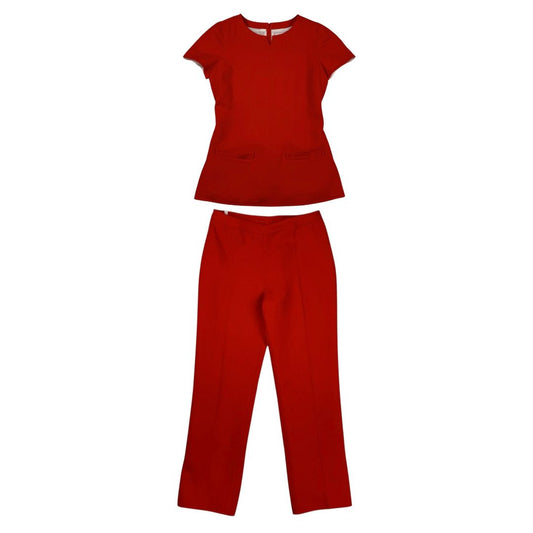 Conjunto X2 Pantalon Y Otro  COURREGES  Color Rojo Talle 42