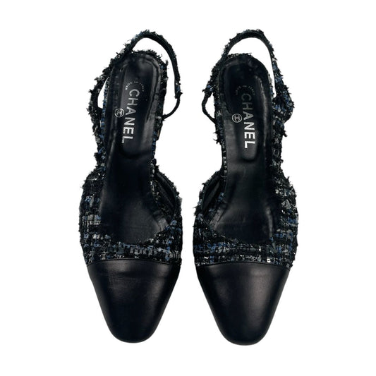 Zapatos  CHANEL  Color Azul Talle 40