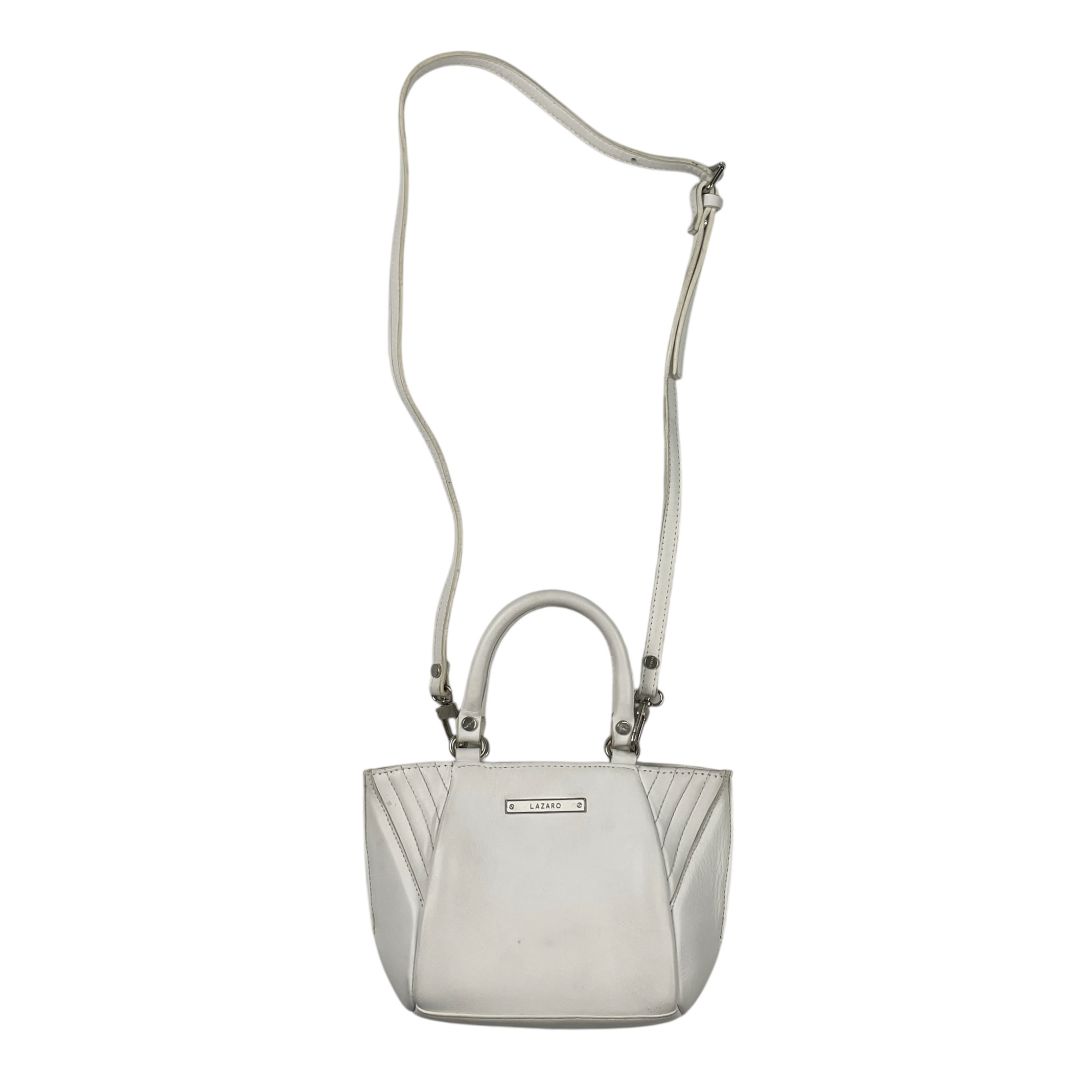 Cartera  LAZARO  Color Blanco Medida 40cm X 25cm
