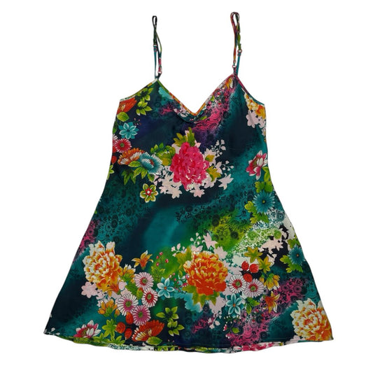 Vestido Sin Manga  JOSIE NATORI  Color Varios  Estampado Talle S