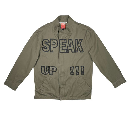 Campera  ZARA  Color Verde Talle S