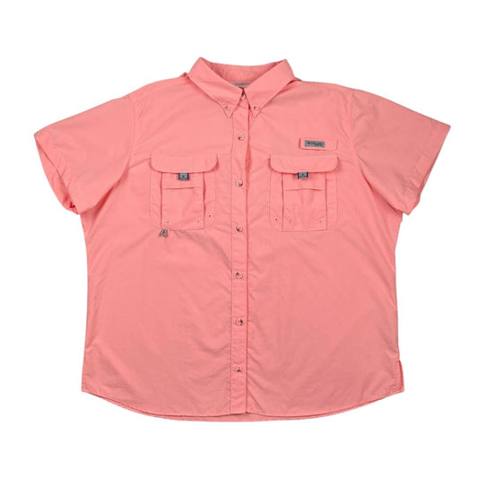 Camisa Manga Corta  COLUMBIA  Color Rosa Talle M
