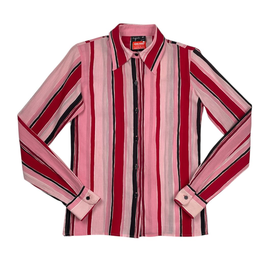 Camisa  AGNES B  Color Varios Rayado Talle S