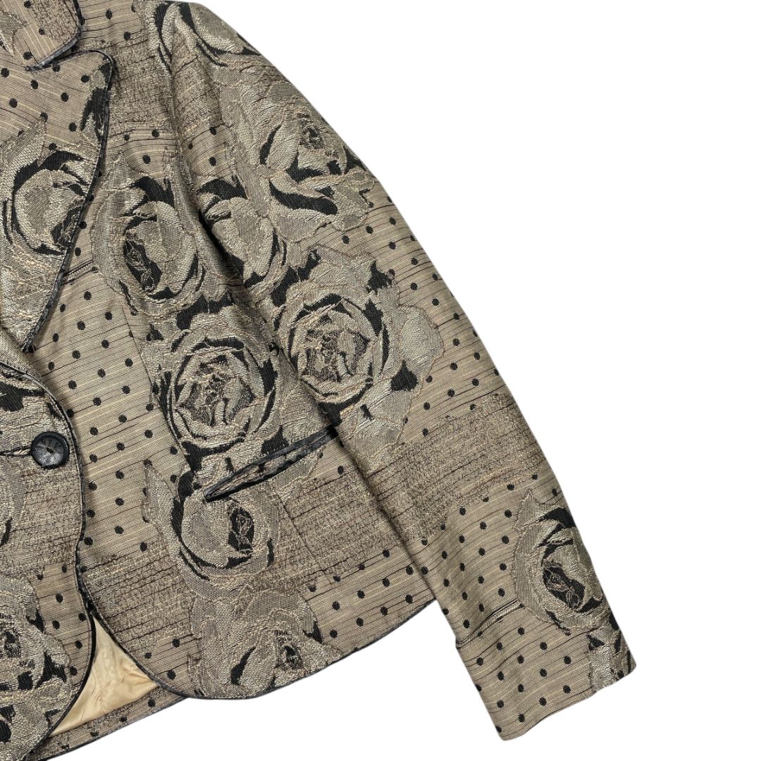 Saco  VALENTINO  Color Varios Beige Y Negro Talle 38