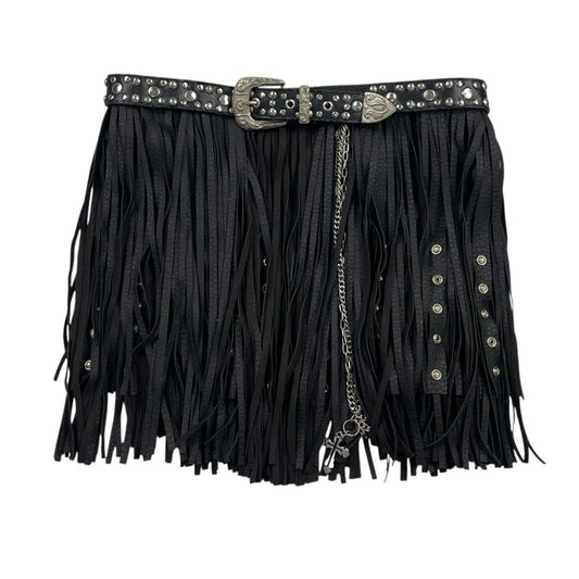 Pollera Media Pierna  SIN MARCA  Color Negro Talle M