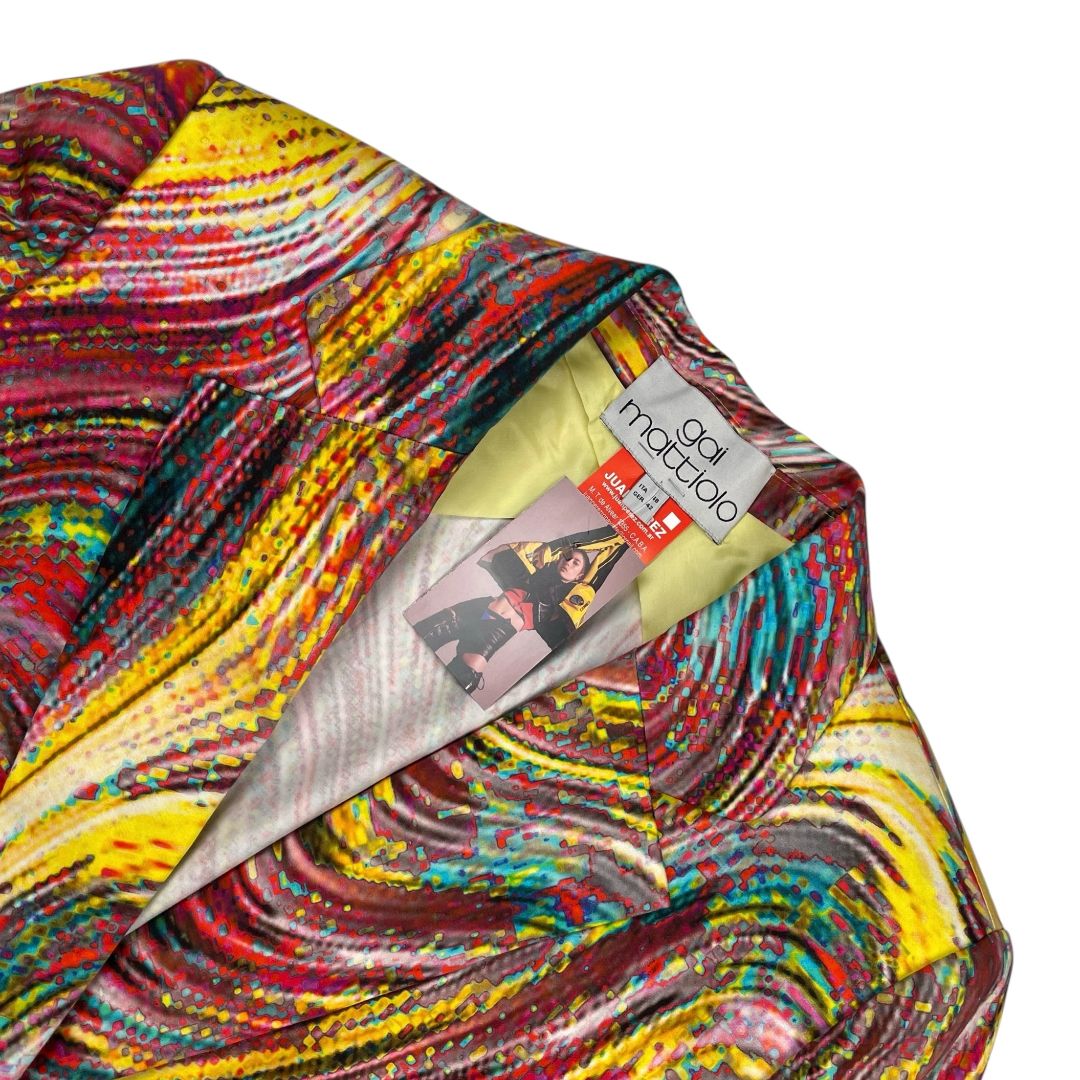 Saco  MATTIOLO  Color Varios  Estampado Talle 48