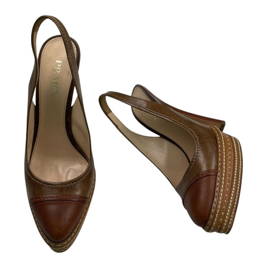 Zapatos  PRADA  Color Marron Talle 39