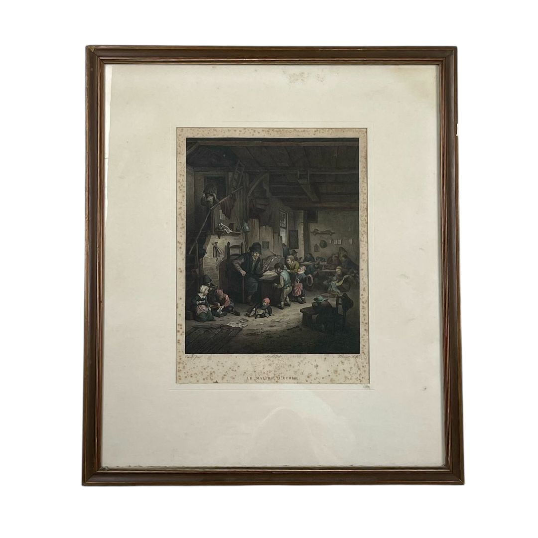 ANONIMO  Arte con Vidrio  Estilo Paisajismo  Medida 57cm X 42cm