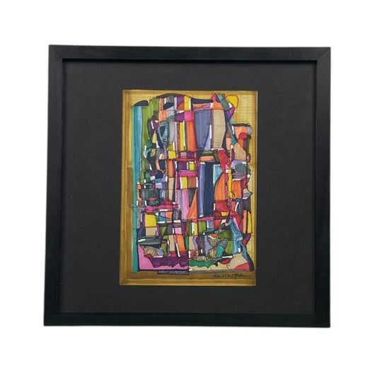 Arte con Vidrio  FABIO MARCELO QUINTANA  Estilo Abstracto Medida 40cm X 40cm
