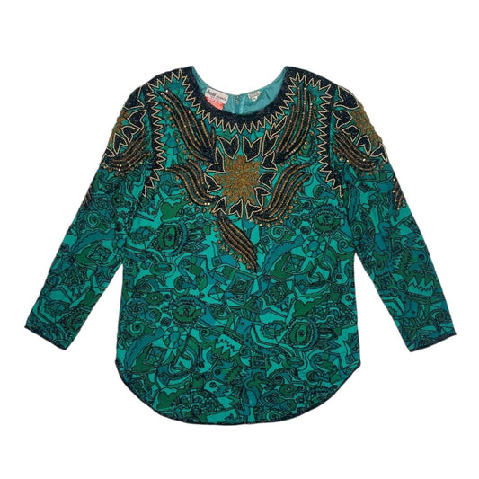 Blusa Manga Larga  JASDEE  Color Verde Talle XL