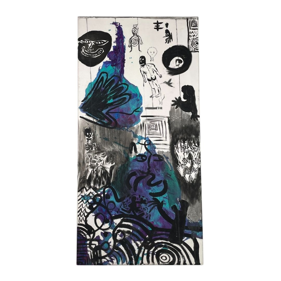 ANONIMO  Arte sin Vidrio  Estilo Figurativo  Medida 100cm X 50cm