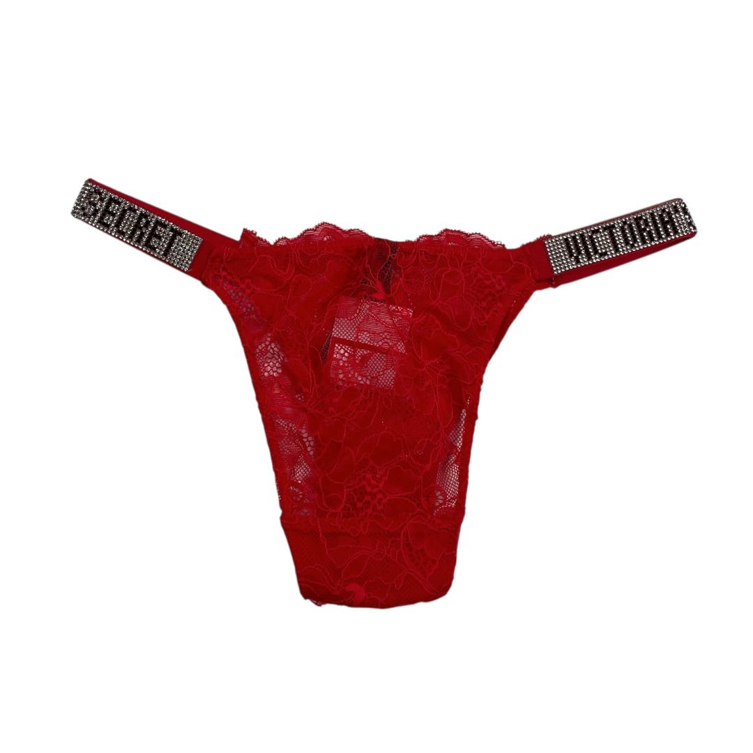 Conjunto Ropa Interior x2  VICTORIA SECRET  Color Rojo Talle 34