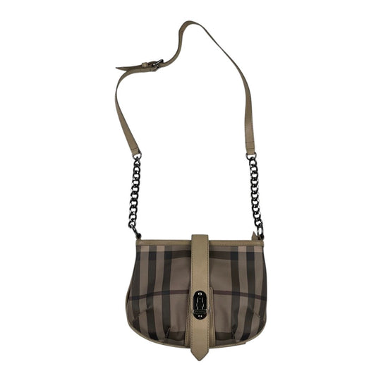Cartera  BURBERRY  Color Varios Escoces Beige Medida 27cm X 21