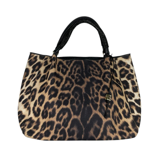 Cartera  ERMANNO SCERVINO  Color Varios  Animal Print Medida 50cm X 31cm
