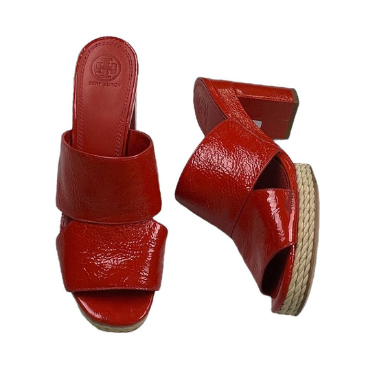 Sandalias  TORY BURCH  Color Rojo Talle 39