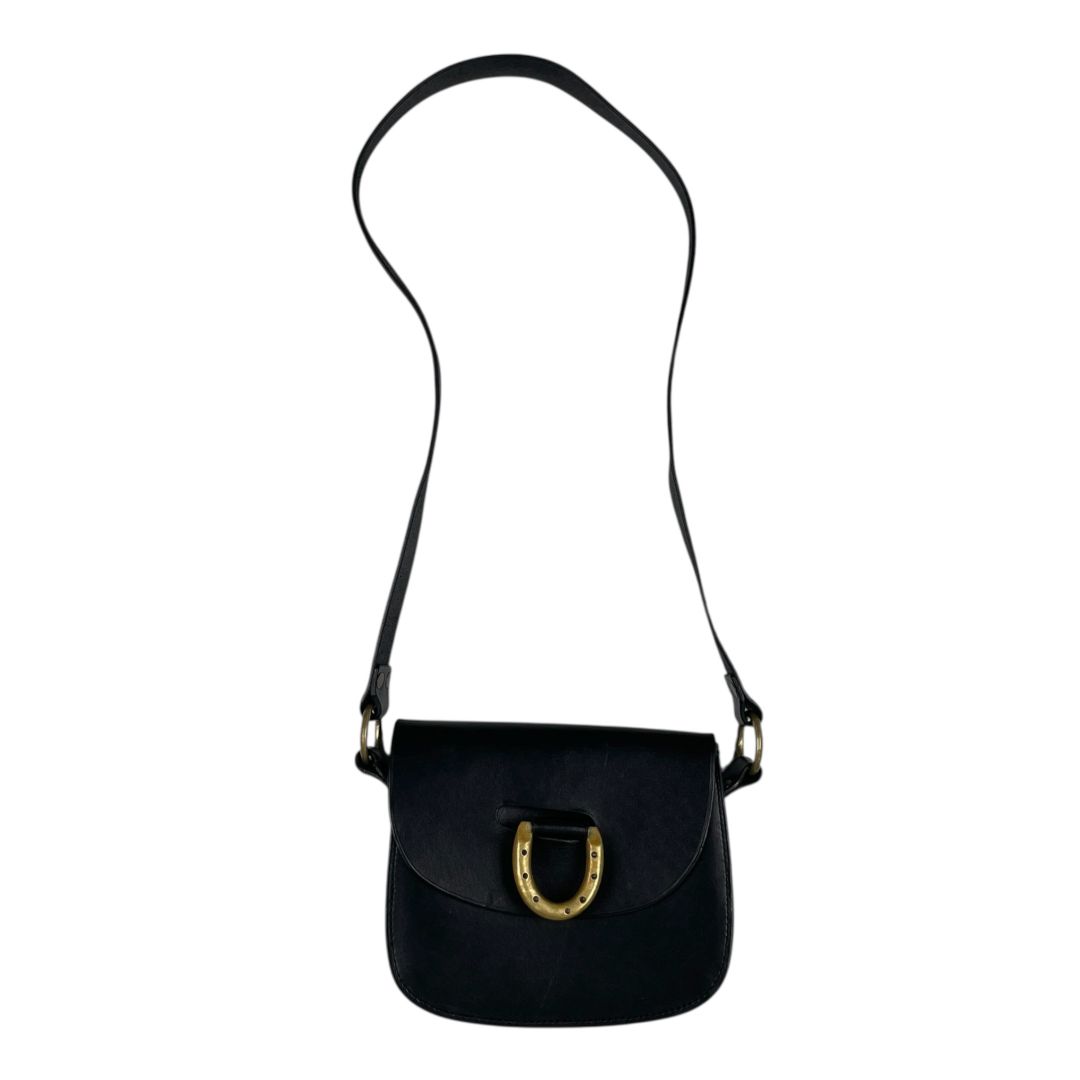 Cartera  ACHEVAL PAMPA  Color Negro Medida 20cm X 16cm