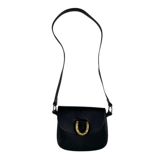 Cartera  ACHEVAL PAMPA  Color Negro Medida 20cm X 16cm