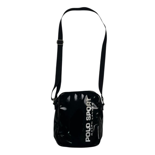 Cartera  POLO  Color Negro Medida 23cm X 19cm