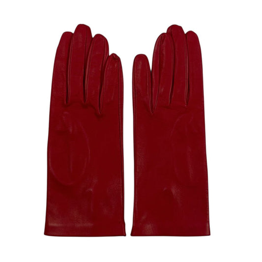 Guantes  SIN MARCA  Color Rojo Talle S