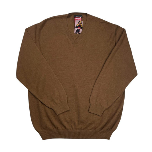 Sweater  ALPACA 111  Color Marron Talle XL