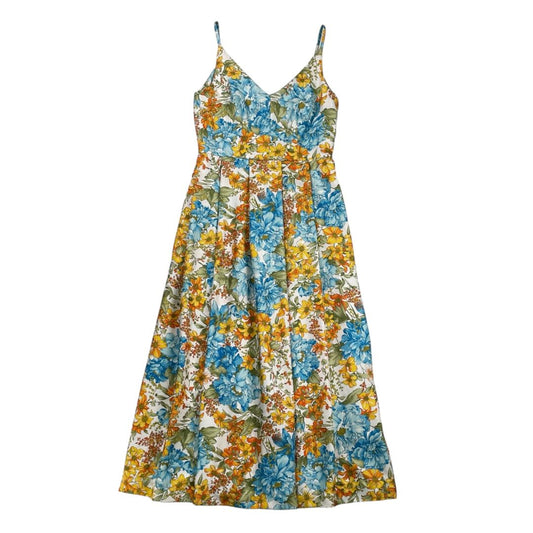 Vestido Sin Manga  MENAGE A TROIS  Color Varios Floral Talle 42