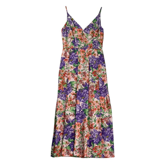 Vestido Sin Manga  MENAGE A TROIS  Color Varios Floral Talle 40