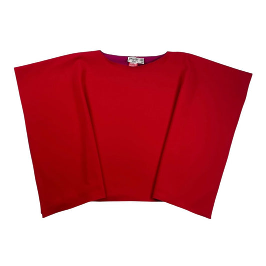 Poncho  MENAGE A TROIS  Color Rojo Talle Unico