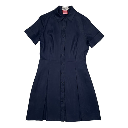 Vestido Manga Corta  MENAGE A TROIS  Color Azul Talle 42