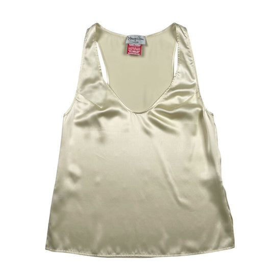 Top Sin Mangas  MENAGE A TROIS  Color Beige Talle 40