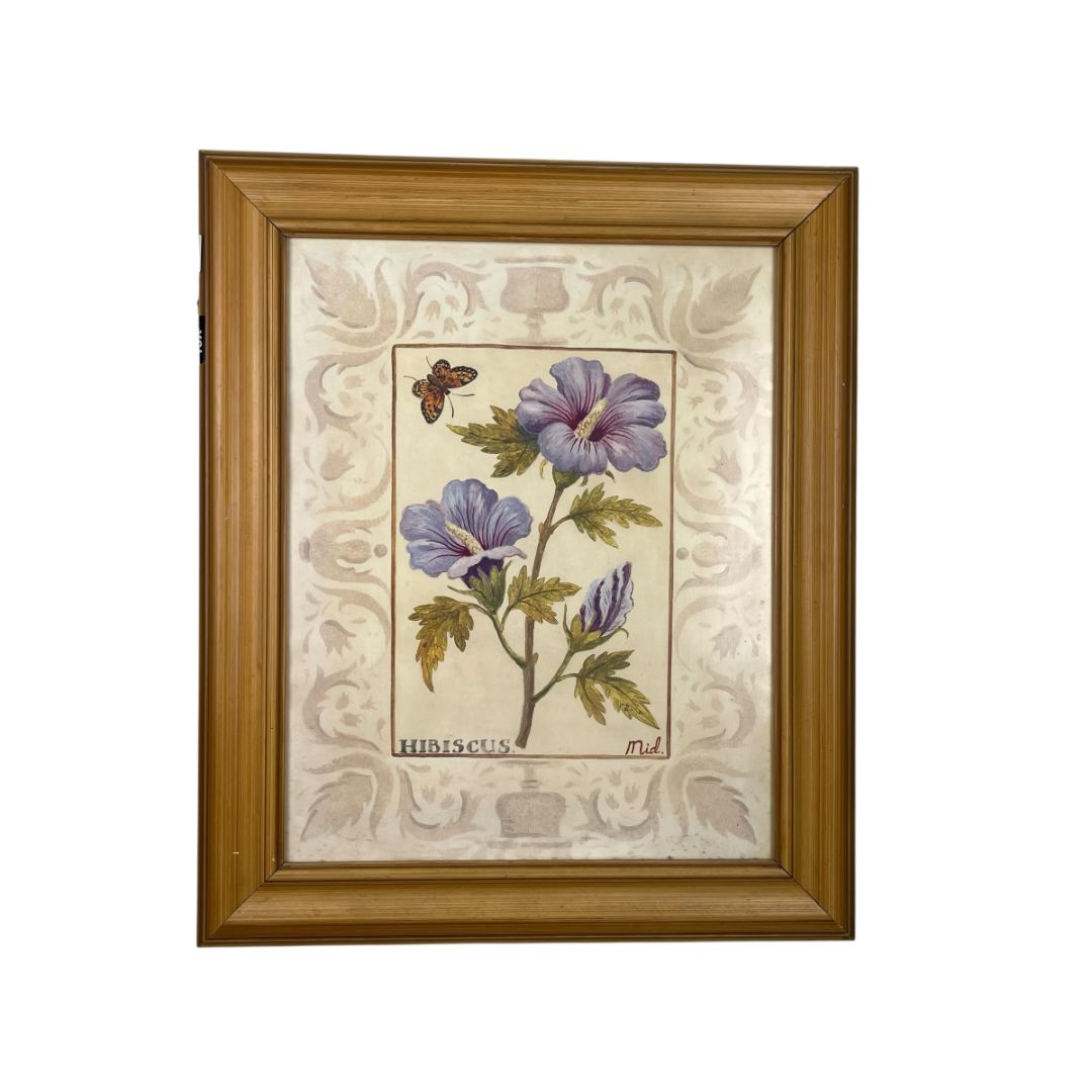 ANONIMO  Arte con Vidrio  Estilo Naturaleza Muerta  Medida 63cm X 53cm