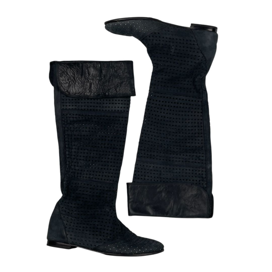 Bota Larga  MAGGIO ROSSETTO  Color Gris Talle 38