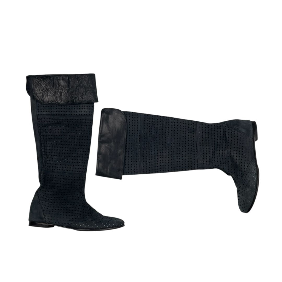 Bota Larga  MAGGIO ROSSETTO  Color Gris Talle 38