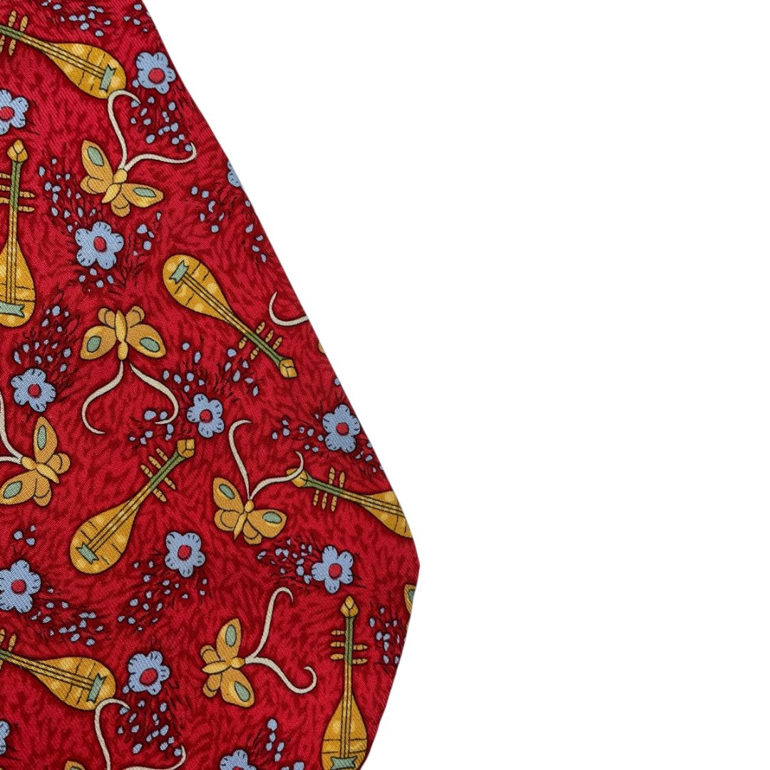 Corbata  HERMES  Color Varios  Estampado Talle Unico