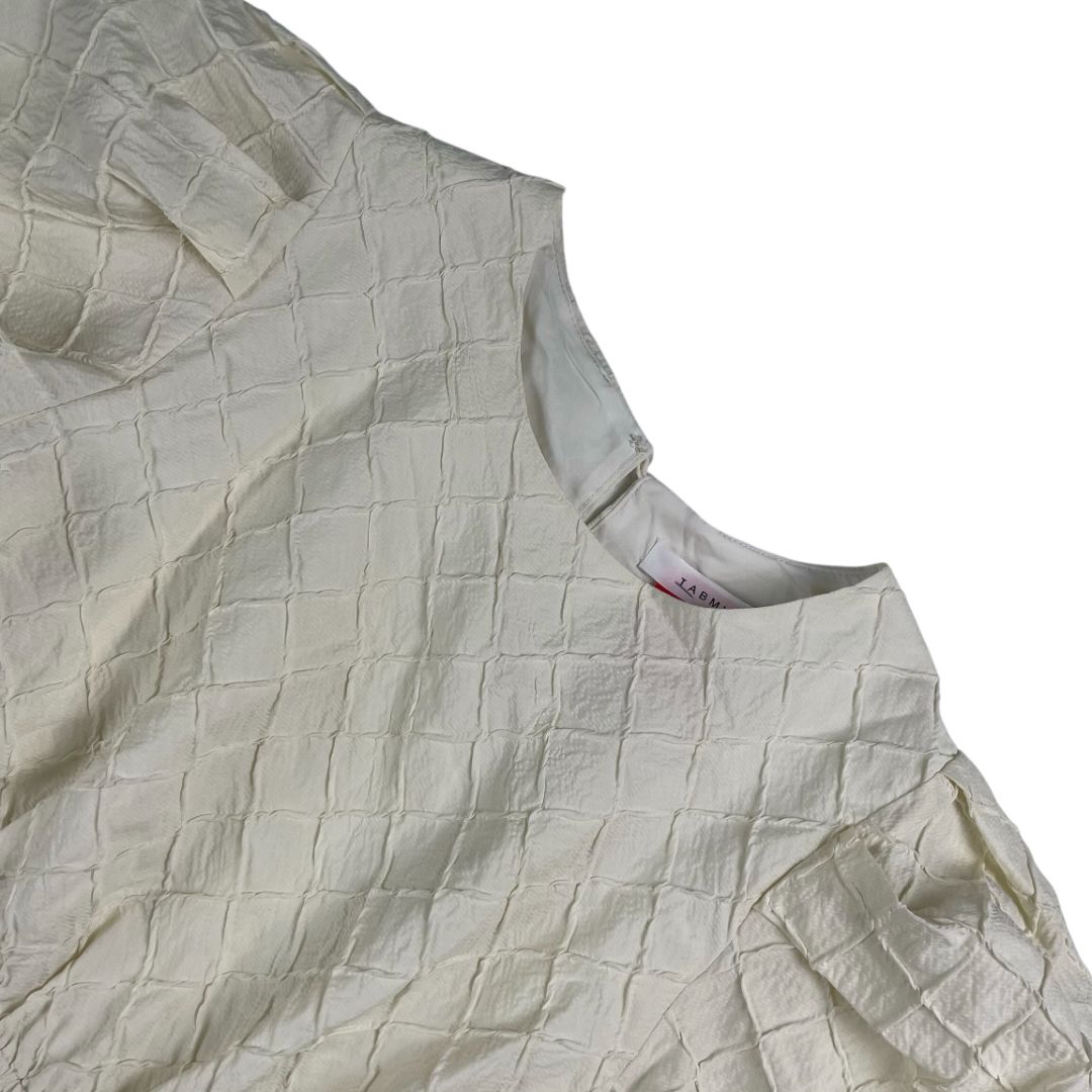 Vestido Manga Corta  TABMINI  Beige Talle S