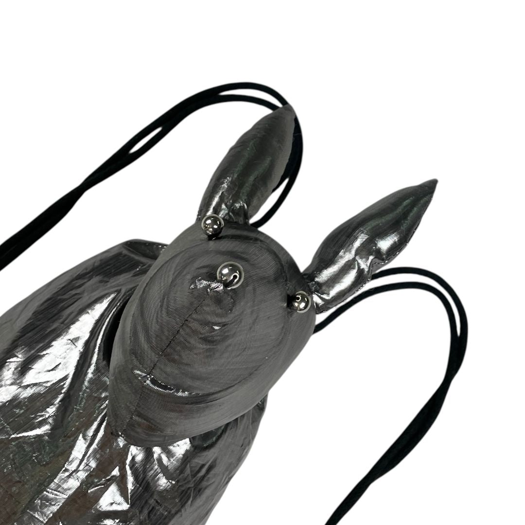 Mochila  HOUSE OF MATCHING COLOURS  Plateado Medida 34cm X 26cm