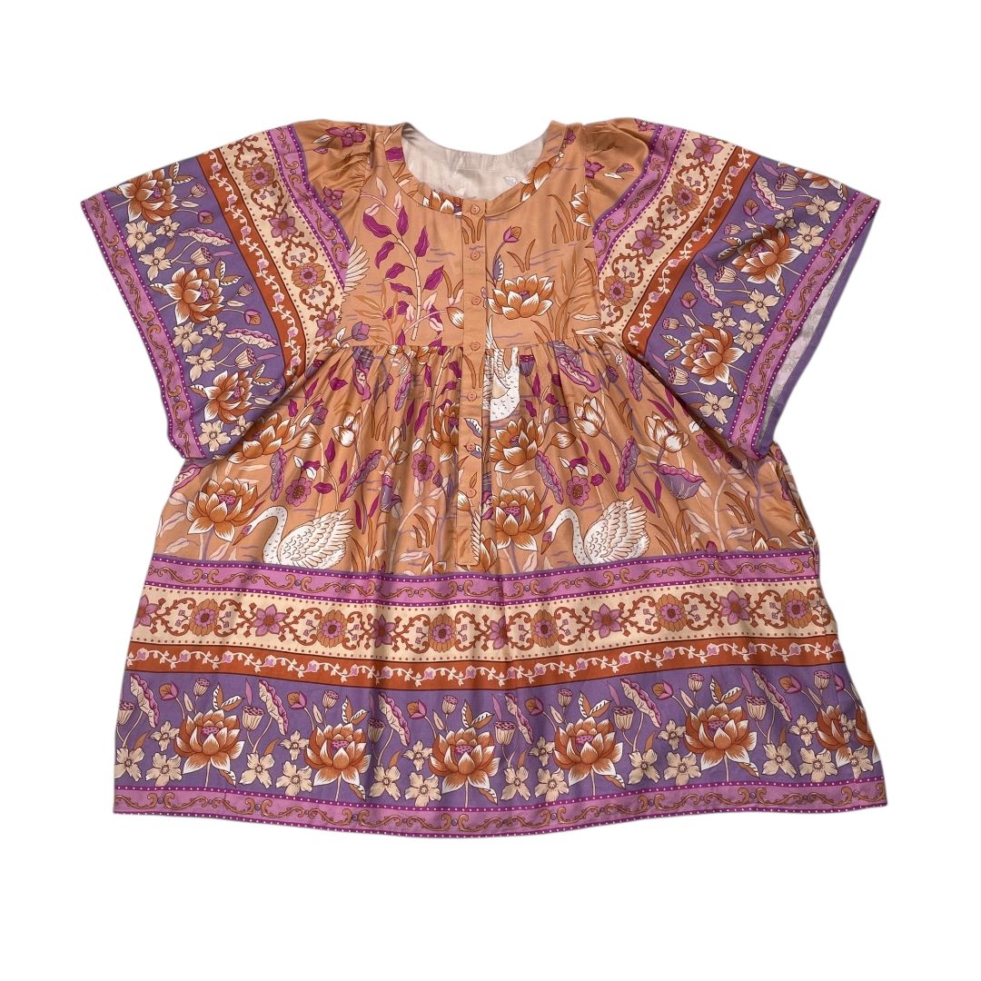 Vestido Manga Corta  SIN MARCA  Varios  Estampado Talle M