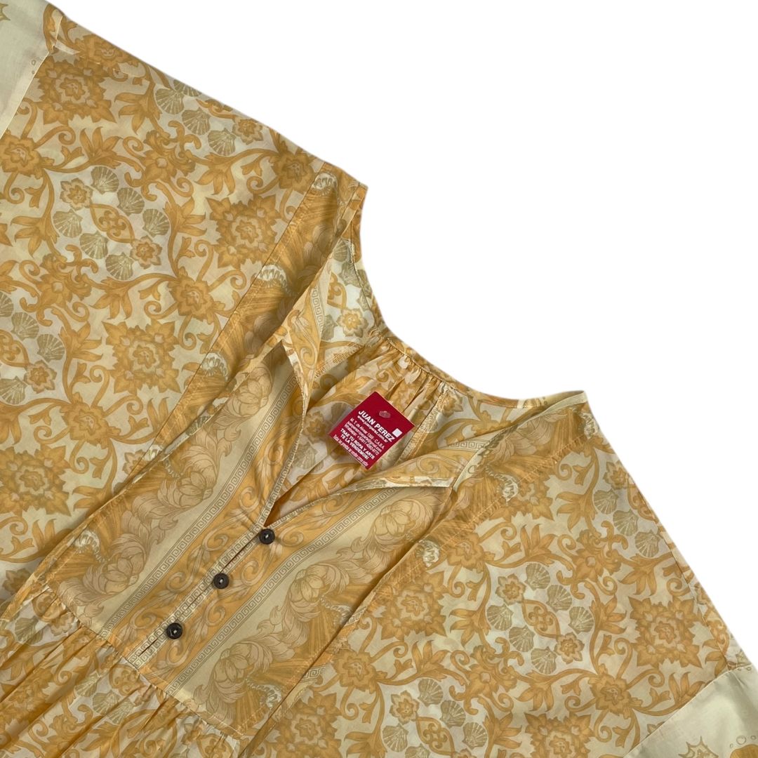 Vestido Manga Larga  SIN MARCA  Varios  Estampado Talle S