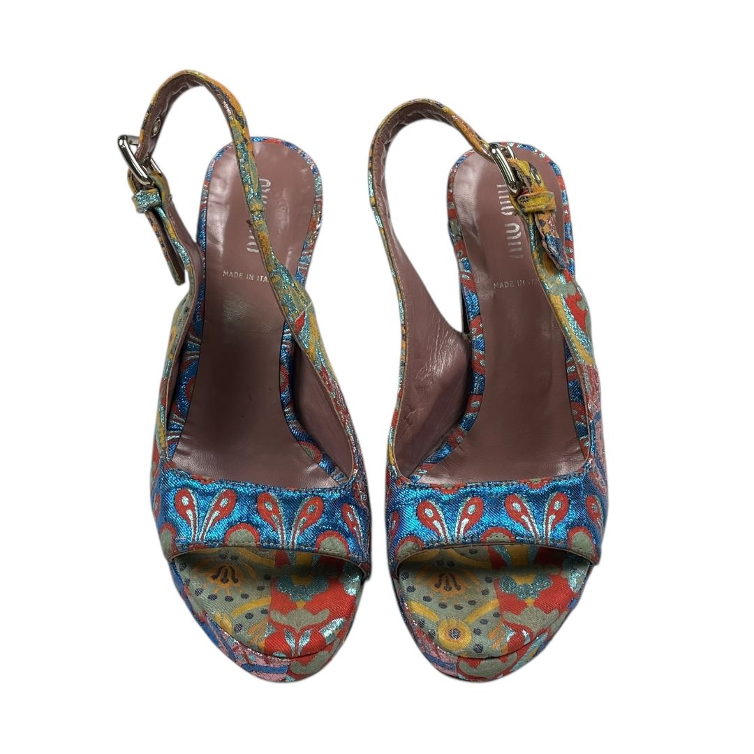 Sandalias  MIU MIU  Varios  Estampado Talle 37,5