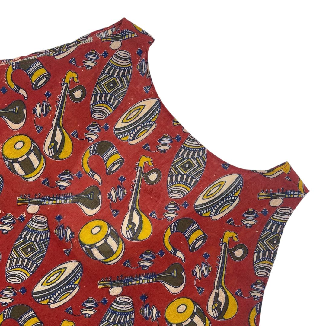 Vestido Sin Manga  BIG BANG  Varios  Estampado Talle S