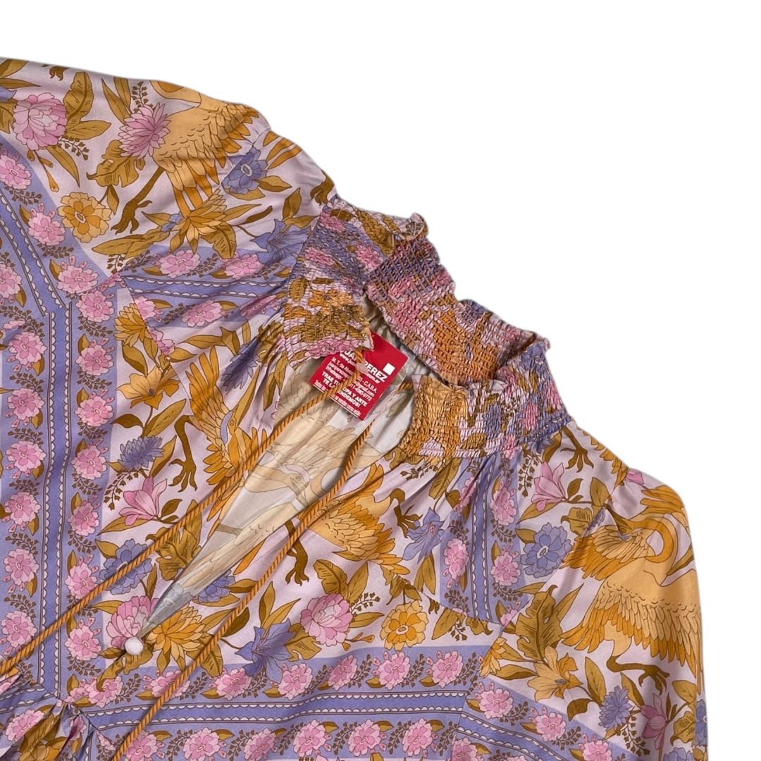 Vestido Manga Corta  SIN MARCA  Varios  Estampado Talle S