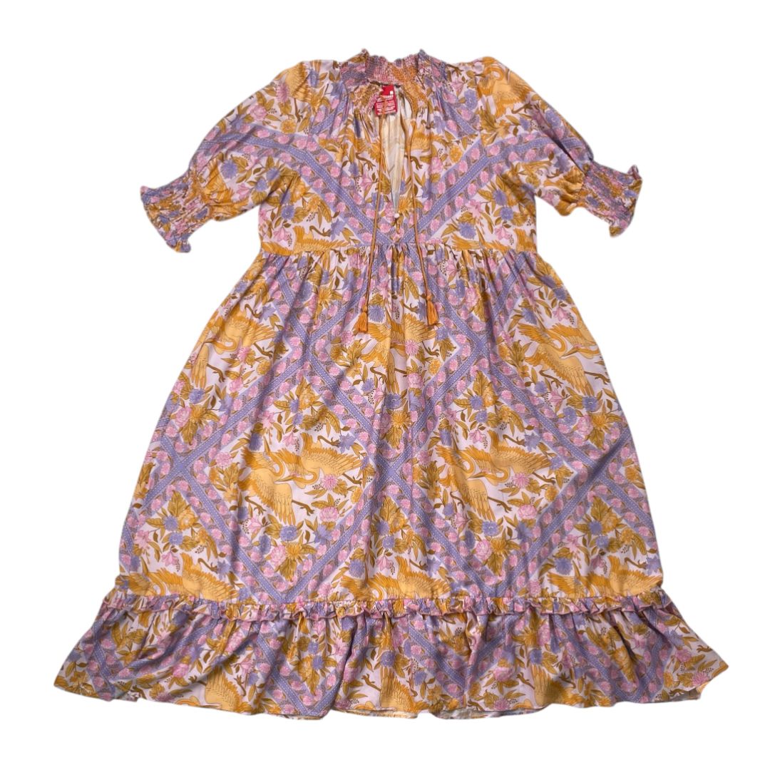 Vestido Manga Corta  SIN MARCA  Varios  Estampado Talle S