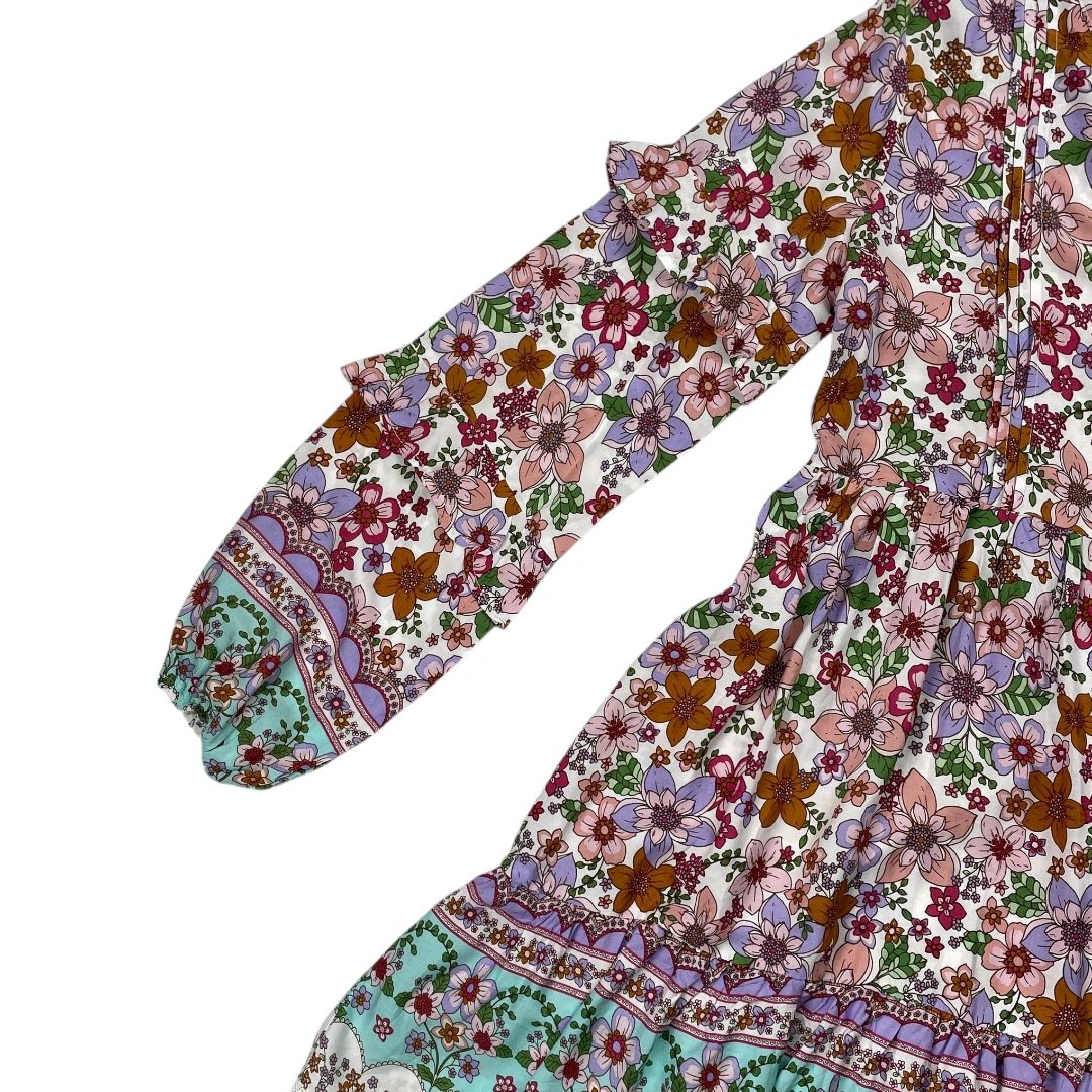 Vestido Manga Larga  SIN MARCA  Varios Floral Talle M