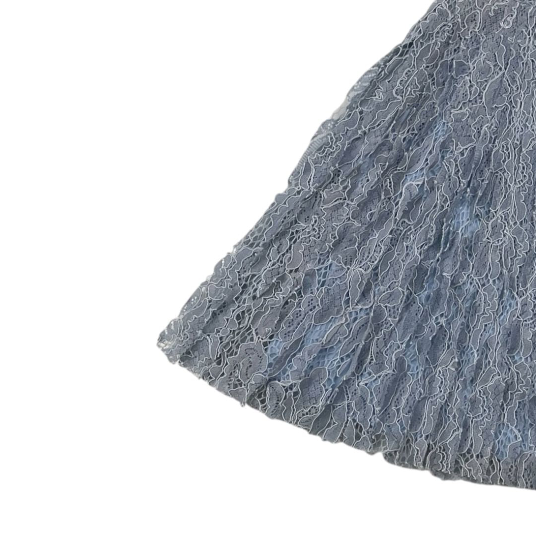 Pollera Mini  BIG BANG  Celeste Talle L