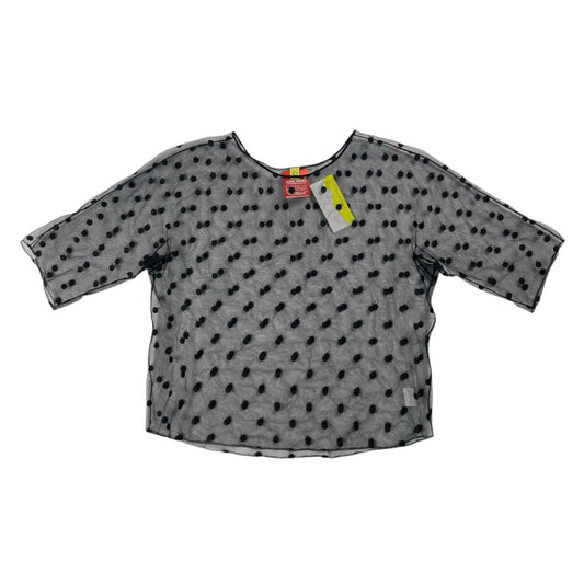 Blusa Manga Corta  HOUSE OF MATCHING COLOURS  Negro Talle S