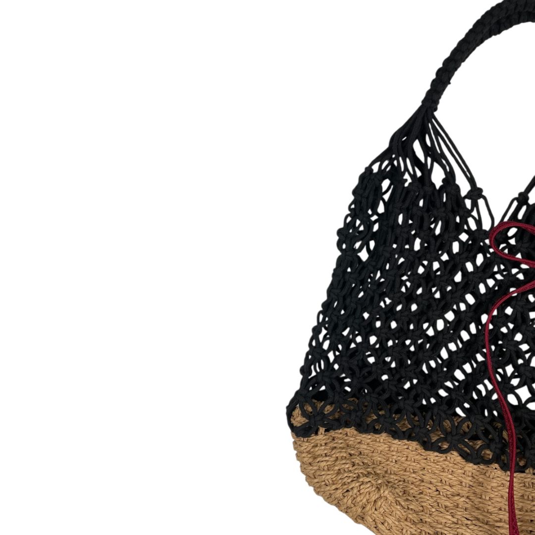 Cartera  BIG BANG  Negro Medida 30cm X 25cm